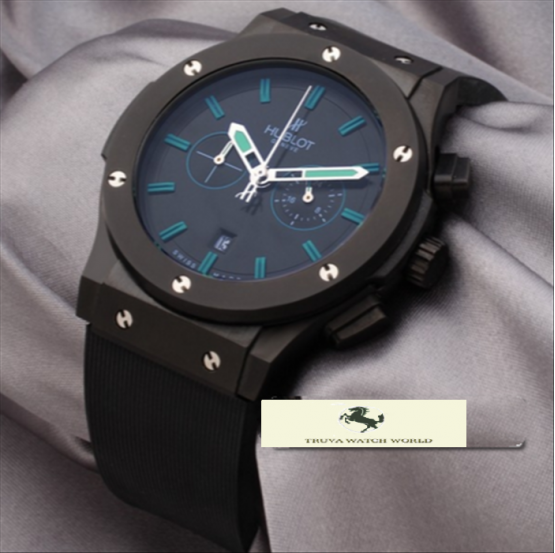 HK803 HUBLOT BİG BANG FUSİON SİYAH PVD KASA